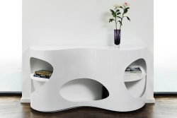 Sideboard 150x40x75cm weiss