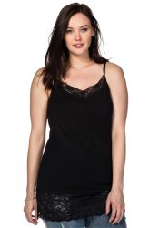 Sheego Longtop, mit verstellbaren Trägern