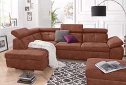 exxpo - sofa fashion Ecksofa, wahlweise mit Bettfunktion und Bettklasten