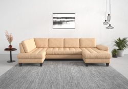 sit&more Wohnlandschaft, wahlweise mit Bettfunktion, Bettkasten, Sitztiefenverstellung