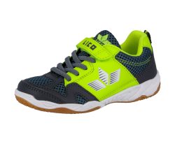 Lico Sportschuhe SPORT VS in anthrazit/lemon in Gr. 27
