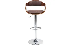KARE Design - Barhocker Monaco Schoko, One Size, Braun