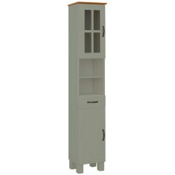Home affaire Hochschrank »Rodby«, FSC®-zertifiziertes Massivholz, Breite 33cm, Höhe 180cm