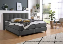 Home affaire Boxspringbett inklusive Komfortschaum-Topper