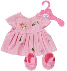 Baby Born ? Bärenkleid Pink