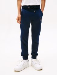 Tommy Hilfiger Sweathose »TOMMY FLAG HILFIGER SWEATPANT«, mit Tunnelzug, Logo