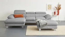 COTTA Ecksofa Kopfteilverstellung, optional Bettfunktion & Bettkasten