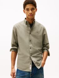 Tommy Jeans Langarmhemd »TJM REG OXFORD SHIRT EXT«, Mit Rundhalsausschnitt