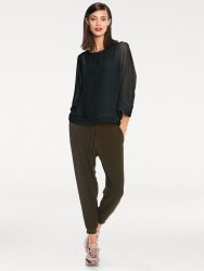Blusenshirt Two-in-One-Look