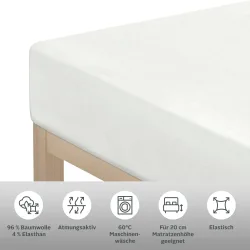 GOODproduct Spannbettlaken 