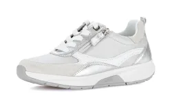 rollingsoft Plateausneaker, Freizeitschuh, Halbschuh, Schnürschuh mit Kontrastbesatz, G-Weite