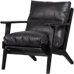 Echtleder Design Sessel „Houston“ De Eekhoorn