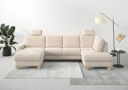 Home affaire Wohnlandschaft »Summer«, mit oder ohne Bettfunktion und Bettkasten, Cord-Bezug