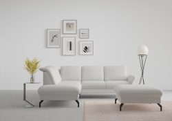 sit&more Ecksofa »Fashion«, wahlweise mit Kopfteilverstellung und Vorziehsitz, motorisch
