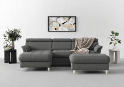 sit&more Ecksofa, inklusive Kopfteilverstellung, wahlweise mit Bettfunktion und Bettkasten