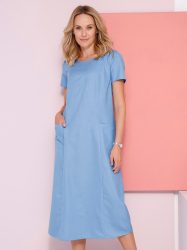 Classic Basics A-Linien-Kleid »Kleid« aufgesetzte Taschen