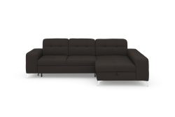 sit&more Ecksofa »Balvieni«, inklusive Sitztiefenverstellung und Federkern, wahlweise mit Bettfunktion und Bettkasten