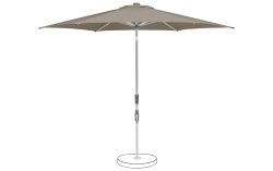 Suncomfort by Glatz, Suncomfort by Glatz Sonnenschirm Slide 250 cm Stone Grey