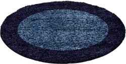 Ayyildiz Teppiche Hochflor-Teppich »Life Shaggy 1503«, rund, Wohnzimmer