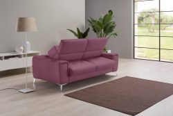 Egoitaliano Schlafsofa »Francine«, mit Bettfunktion, Kopfteil manuell verstellbar, mit Metallfüssen