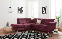sit&more Ecksofa, inklusive Federkern, wahlweise mit Kopfteilverstellung, Bettfunktion und Stauraum