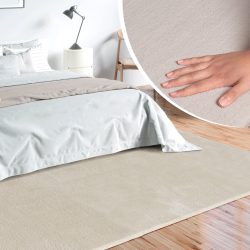 merinos Teppich »Loft 37, Kunstfellteppich«, rechteckig, weich und kuschelig, Fell Haptik, Anti-Rutsch-Unterseite, waschbar
