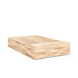 Karup Design Bettgestell »Basement Bed, Stauraumbett, Bett optional mit oder ohne Sitzbank«, Bett mit integriertem Stauraum, inkl Lattenrost, FSC®zertifiert