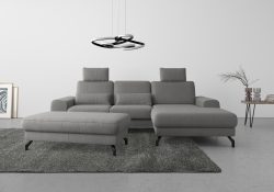 sit&more Ecksofa »Cinturo«, inklusive Sitztiefenverstellung und Federkern