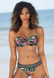 Venice Beach Bandeau-Bikini-Top »Summer«, mit geraffter Mitte