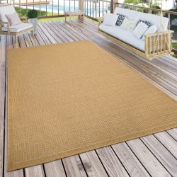 Paco Home Teppich »Timber 125«, rund, Flachgewebe, Sisal Optik, In- und Outdoor geeignet, Wohnzimmer