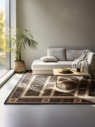 NOURISTAN Teppich »Guzara«, rechteckig, Orient Teppich, Kurzflor, weich, Schlafzimmer, Esszimmer, Wohnzimmer