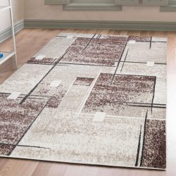 my home Teppich »Deblin«, rechteckig, weicher Flor, Kurzflor, Karo-Design, modern, geometrisches Muster