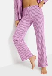 LSCN by LASCANA Pyjamahose mit weitem Bein