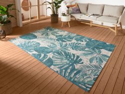 HANSE Home Outdoorteppich »Tropical Leaves«, rechteckig, 3 mm Höhe, strapazierfähig, robust, pflegeleicht, fussbodenheizungsgeeignet