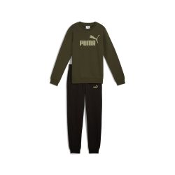PUMA Trainingsanzug »ESS NO.1 LOGO CREW SWEAT SUIT FL B« 2 Stk. tlg.