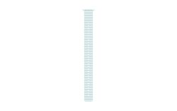 Apple 49mm Ice Blue Ocean Band Extension Natural Titanium Finish