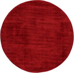 carpetfine Teppich »Ava«, rund, 13 mm Höhe, Viskoseteppich, Seidenoptik, Wohnzimmer
