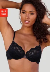 LASCANA Bügel-BH in einem aufregenden Leo-Look, sexy Dessous
