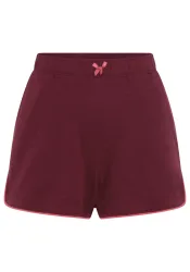 LASCANA Pyjamashorts mit Kontrastpaspel am Saum