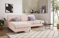 sit&more Ecksofa »Clio V«, wahlweise mit Bettfunktion oder Vorziehsitz und Bettkasten, Inklusive Federkern
