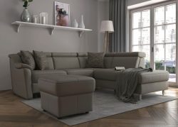 sit&more Ecksofa »Freetown«, inklusive Kopfteilverstellung und komfortablem Federkern, wahlweise mit Bettfunktion und Stauraum