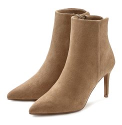 LASCANA Stiefelette, mit Pfennigabsatz