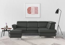 sit&more Ecksofa, inklusive Kopfteilverstellung und Federkern