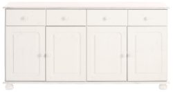 Home affaire Sideboard »Mette«, aus schönem massivem Kiefernholz, in weiteren Farbvarianten, Breite 156 cm