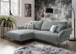 INOSIGN Ecksofa, inklusive Armlehnenverstellfunktion, 4x Zierkissen gratis