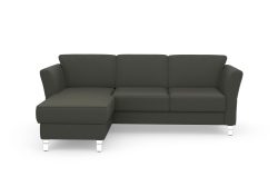 sit&more Ecksofa »Visby V«, wahlweise mit Bettfunktion und Bettkasten, frei im Raum stellbar, mit Federkern, auch erhältlich in dem besonders leicht mit Wasser zu reinigendem 
