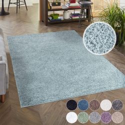 Carpet City Hochflor-Teppich »City Shaggy«, rechteckig, 30 mm Höhe, Teppich Einfarbig Uni, besonders flauschig-weich, ideal für Wohnzimmer & Schlafzimmer