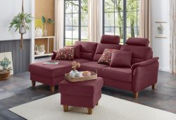 Home affaire Ecksofa »Palmera«, Federkern, wahlweise mit Bettfunktion und mit/ohne Bettkasten