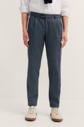 bugatti Bundfaltenhose »Tapered Fit«, mit Flexcity Jersey Stretch