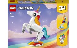31140 Creator 3-in-1 Magisches Einhorn, Konstruktionsspielzeug